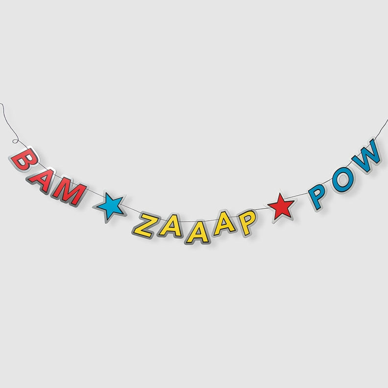 Bam! Zaaap! Pow! Banner (x1)