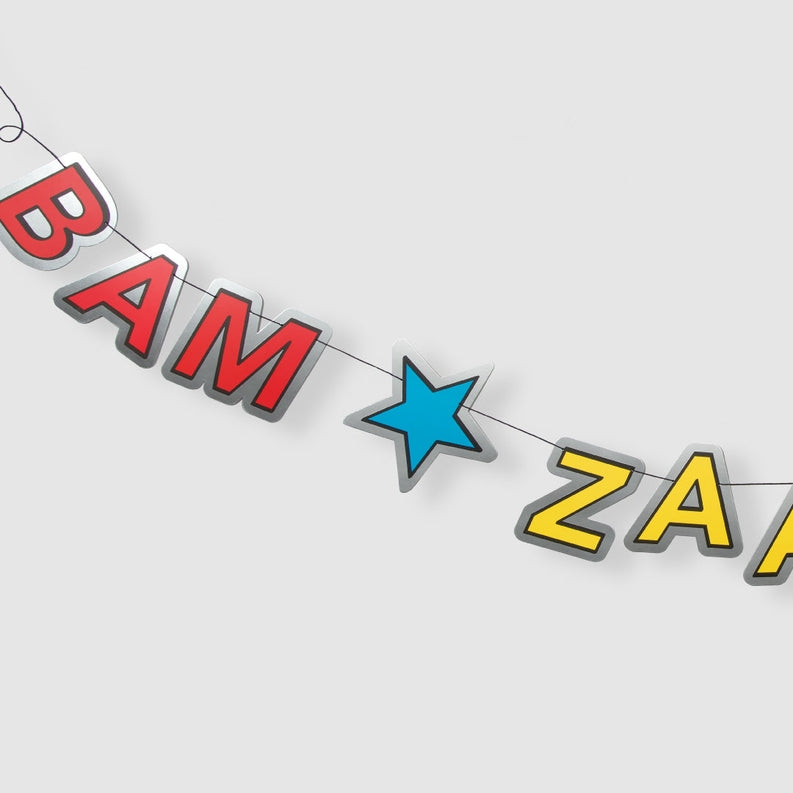 Bam! Zaaap! Pow! Banner (x1)