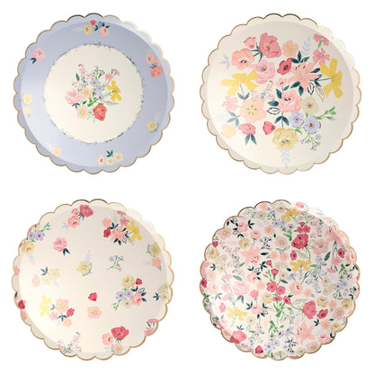 English Garden Side Plates (x8)