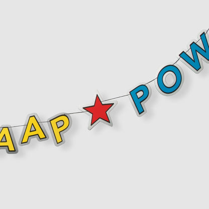 Bam! Zaaap! Pow! Banner (x1)