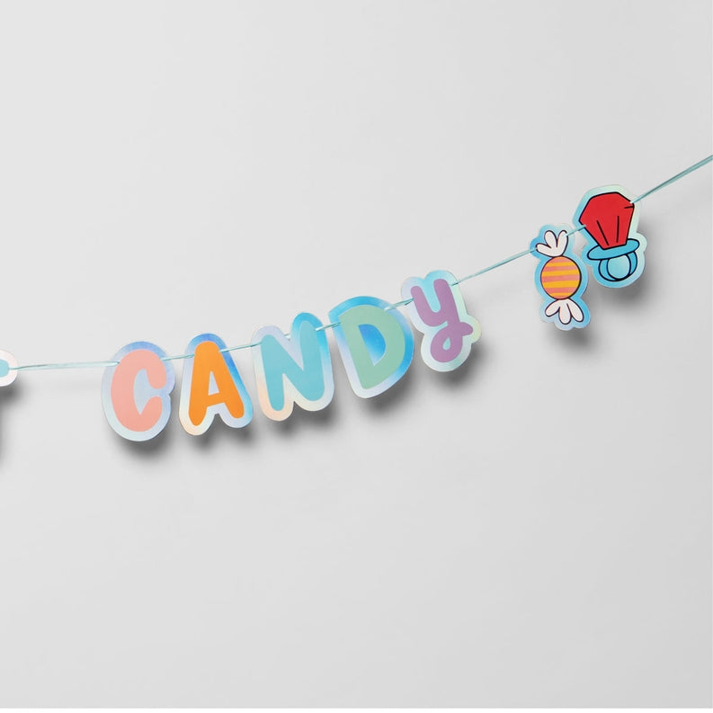 I Want Candy Banner (x1)