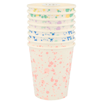 Speckled Cups (x8)