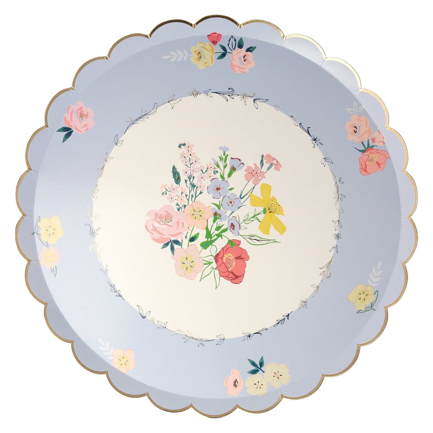 English Garden Side Plates (x8)