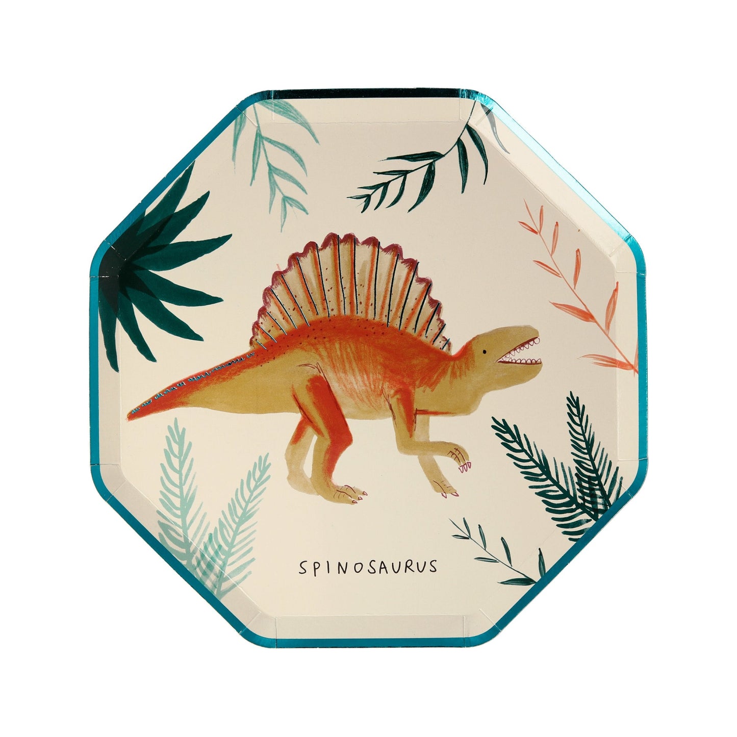 Dinosaur Kingdom Dinner Side Plates (x8)