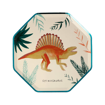 Dinosaur Kingdom Dinner Side Plates (x8)