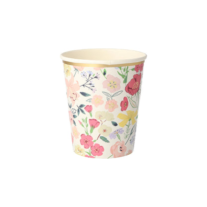 English Garden Party Cups (x8)