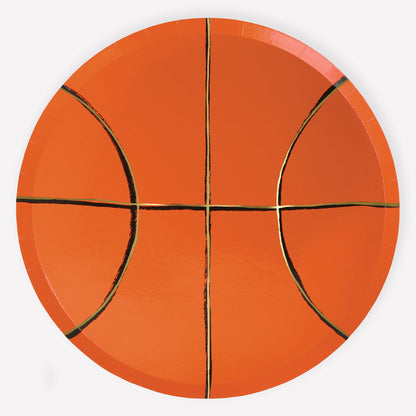 Basketball Plates (x8)