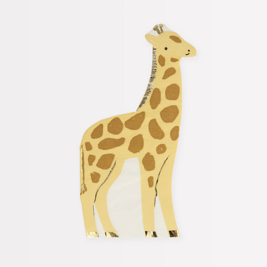 Giraffe Napkins (x16)