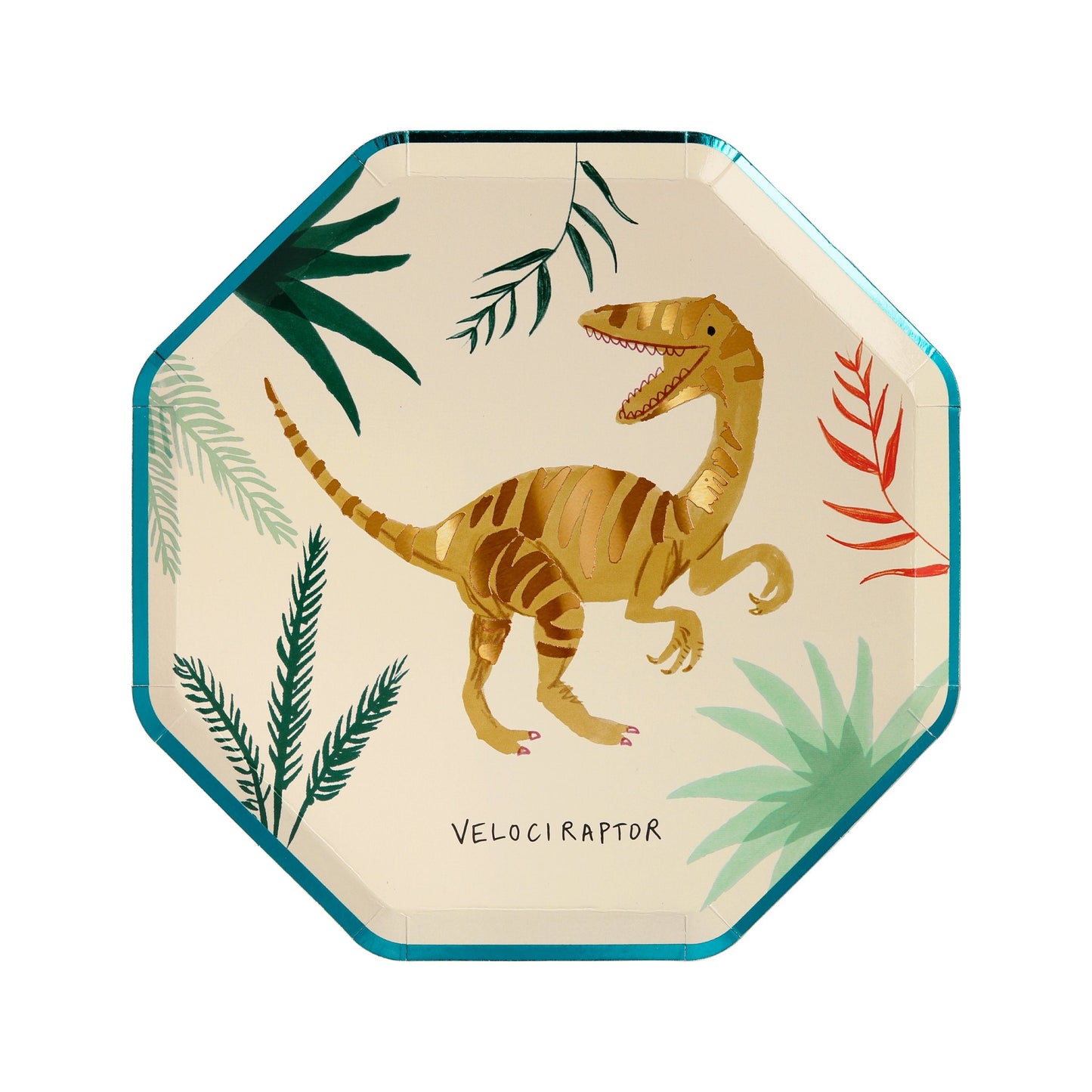 Dinosaur Kingdom Dinner Side Plates (x8)