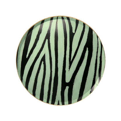 Safari Animal Print Side Plates (x8)