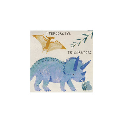 Dinosaur Kingdom Small Napkins (x16)