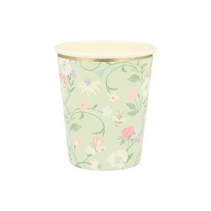 Ladurée Paris Floral Cups (x8)