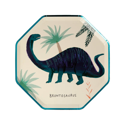 Dinosaur Kingdom Dinner Side Plates (x8)