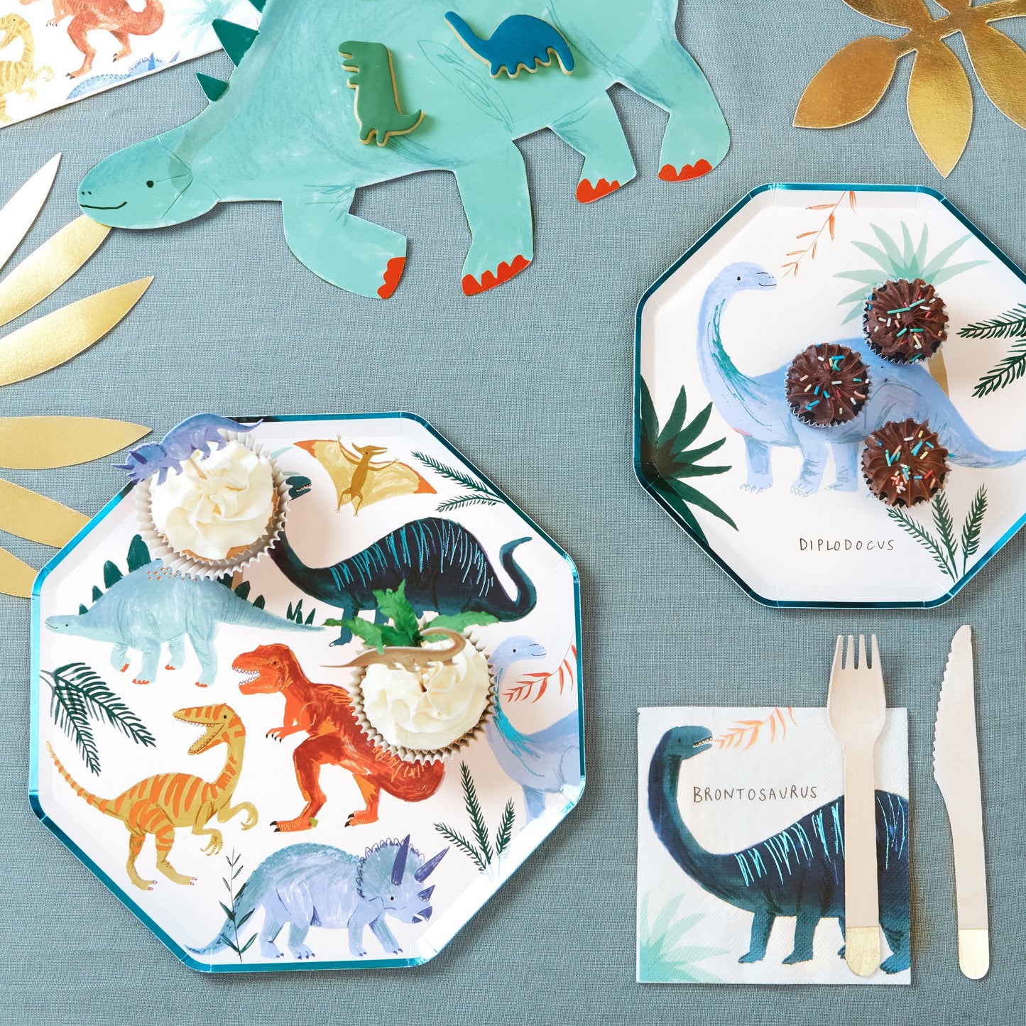 Dinosaur Kingdom Dinner Plates (x8)