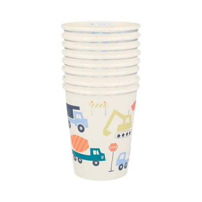 Constructions Cups (x8)